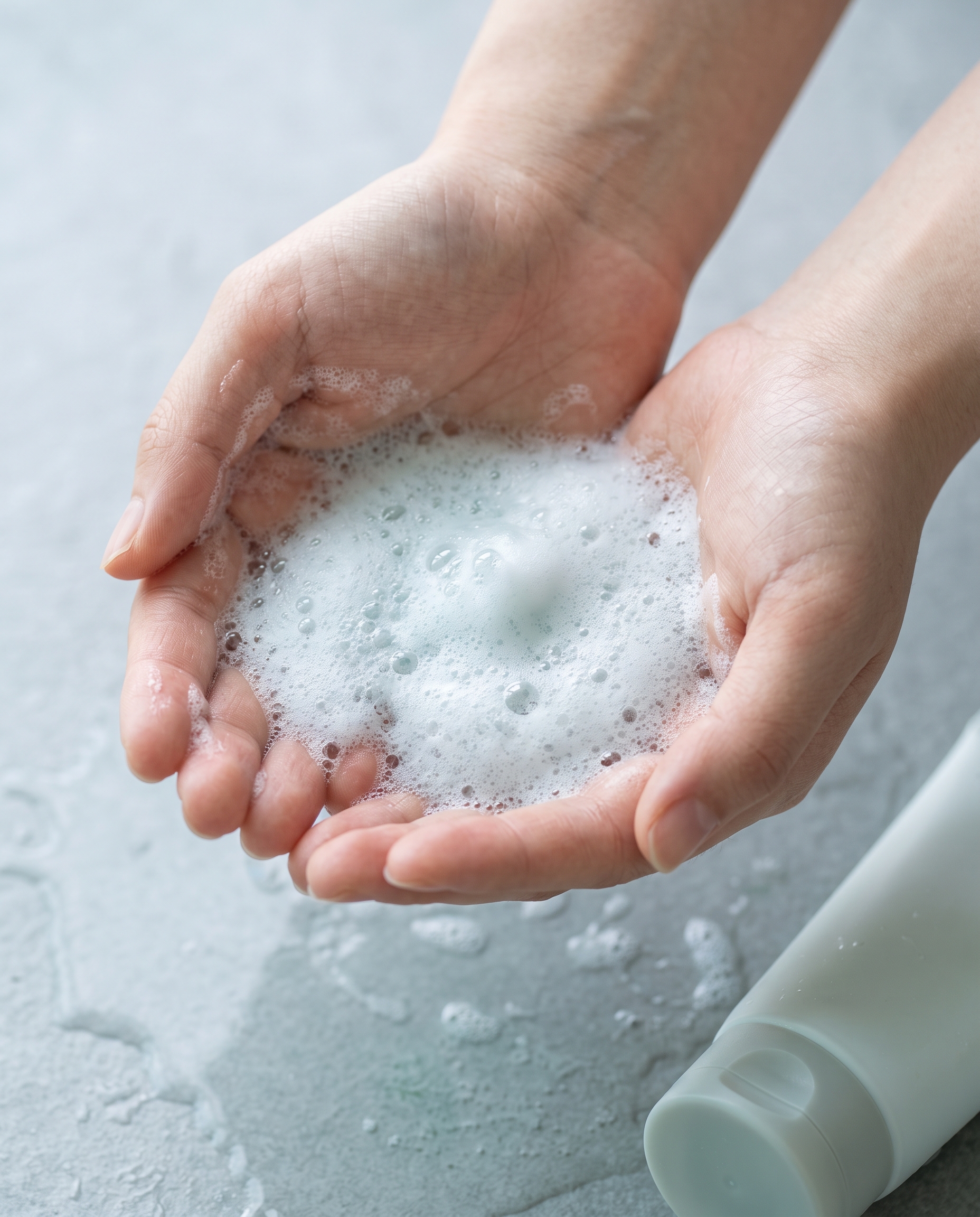 2. Lather