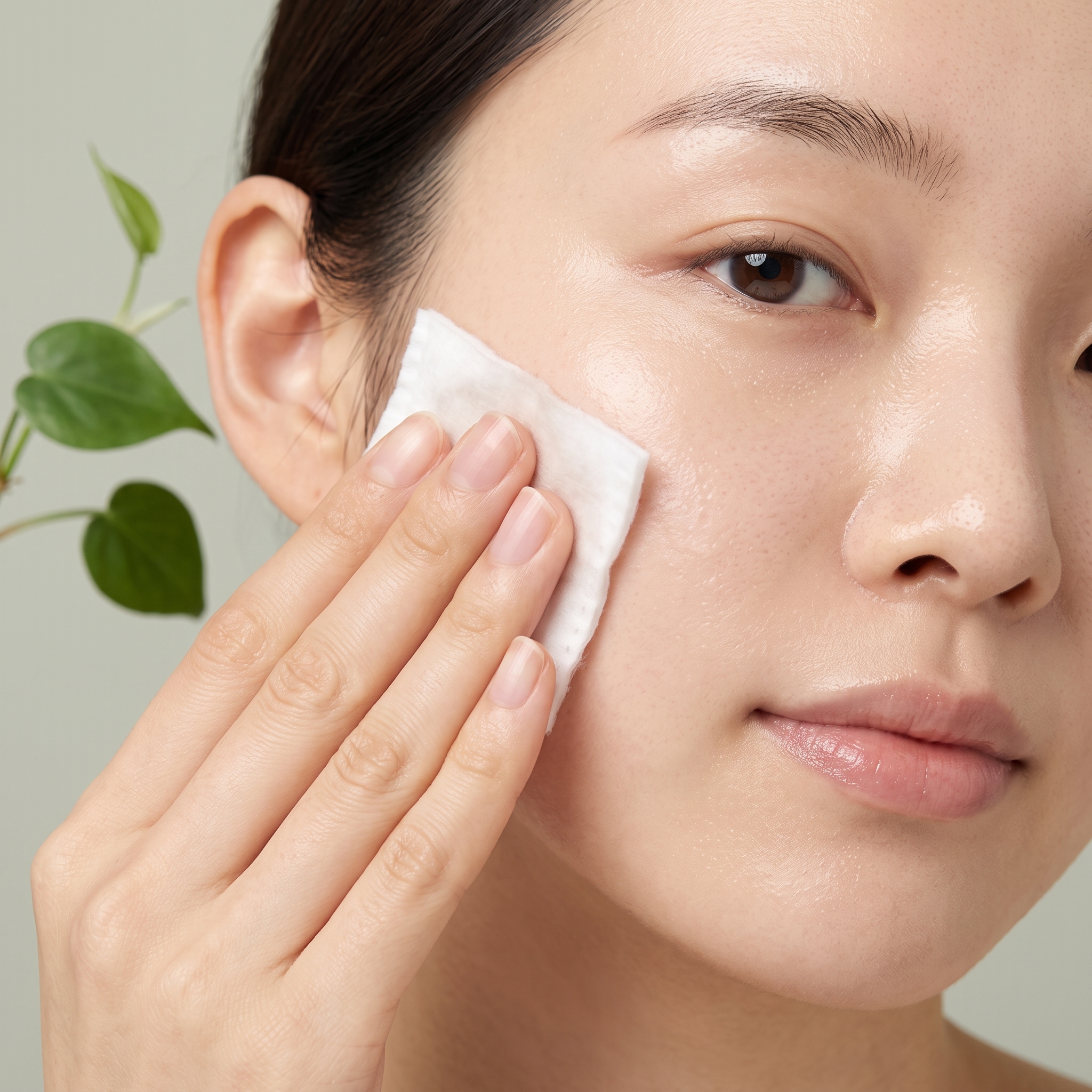 Cotton-pad application