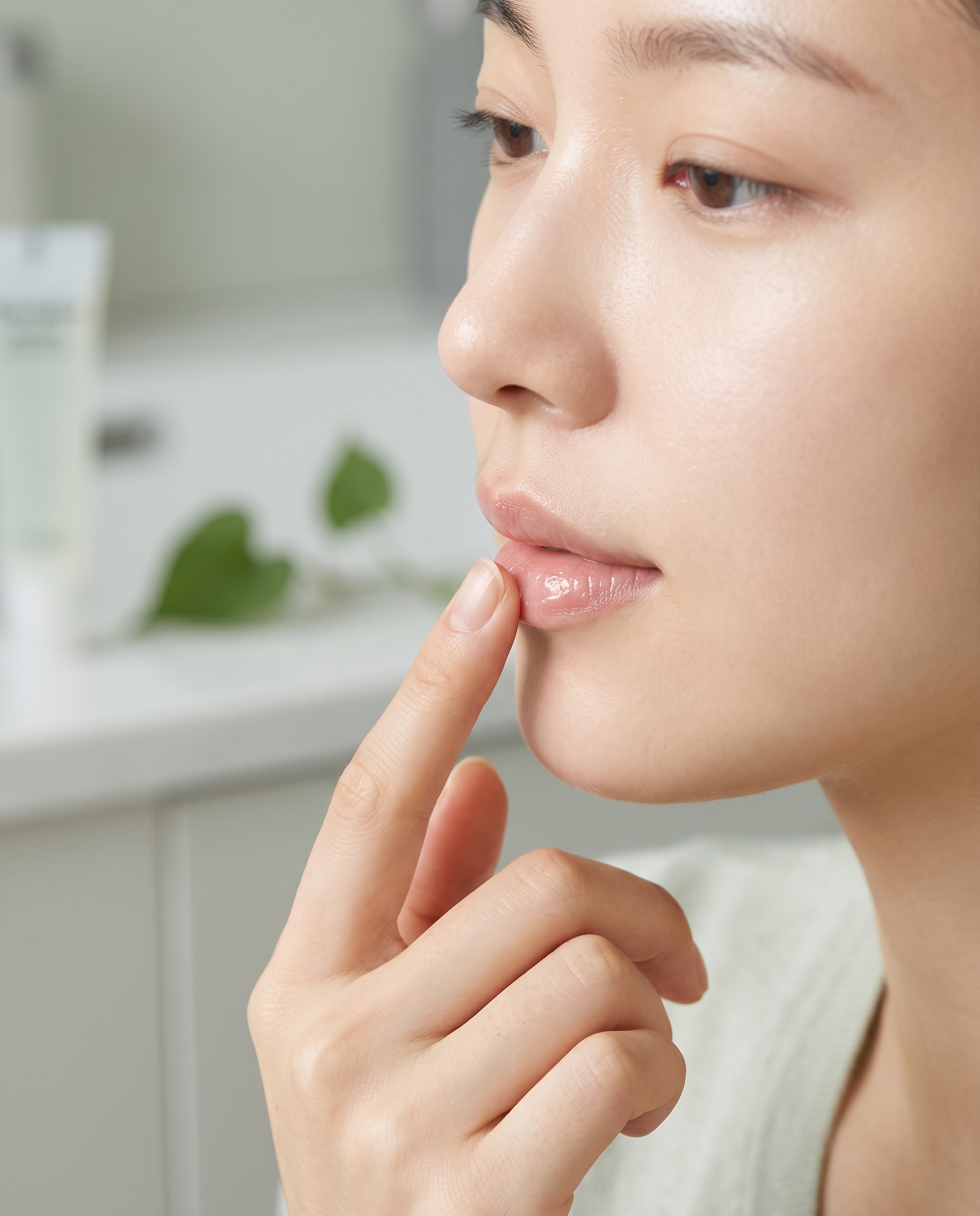 3. Coat lips