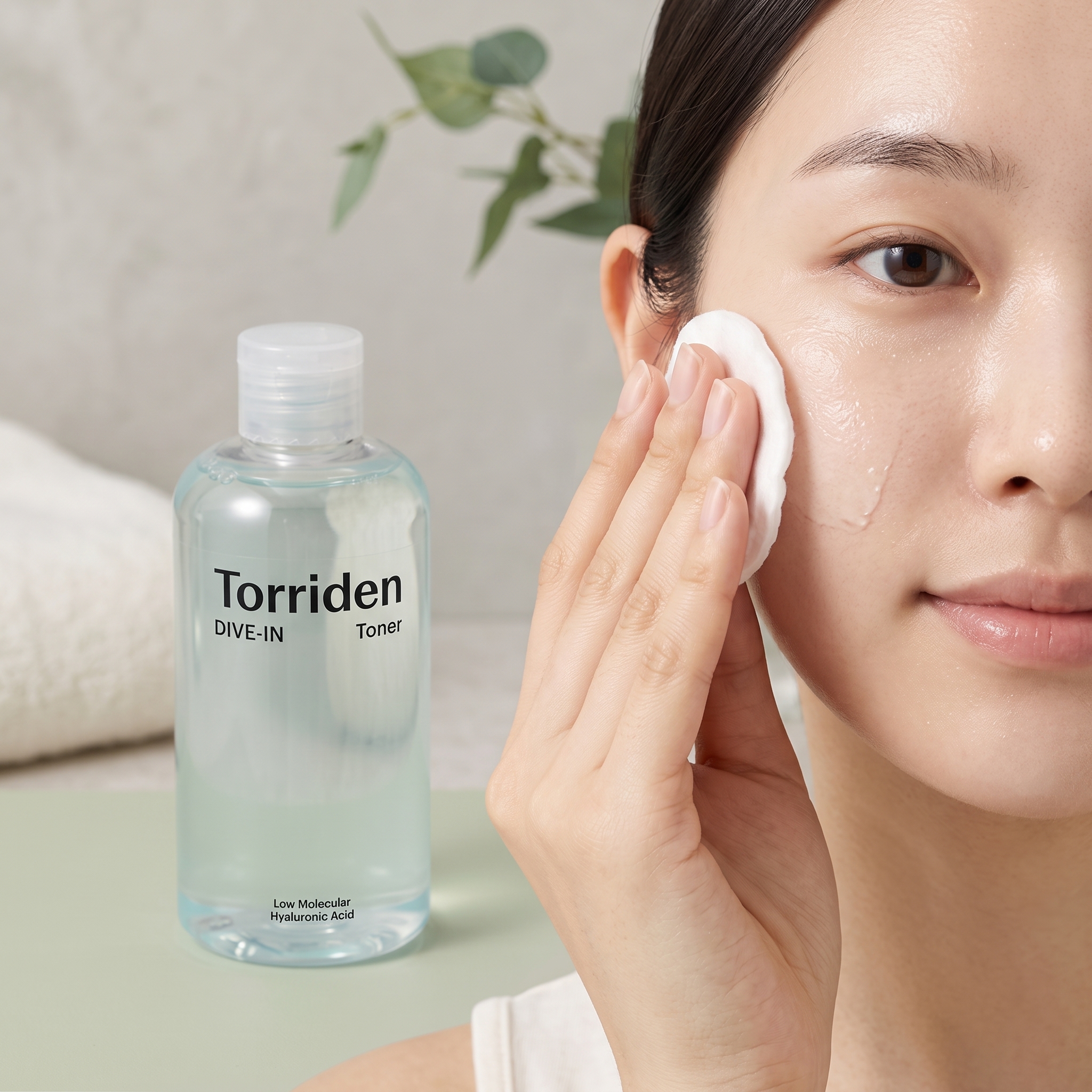 Cotton-pad application
