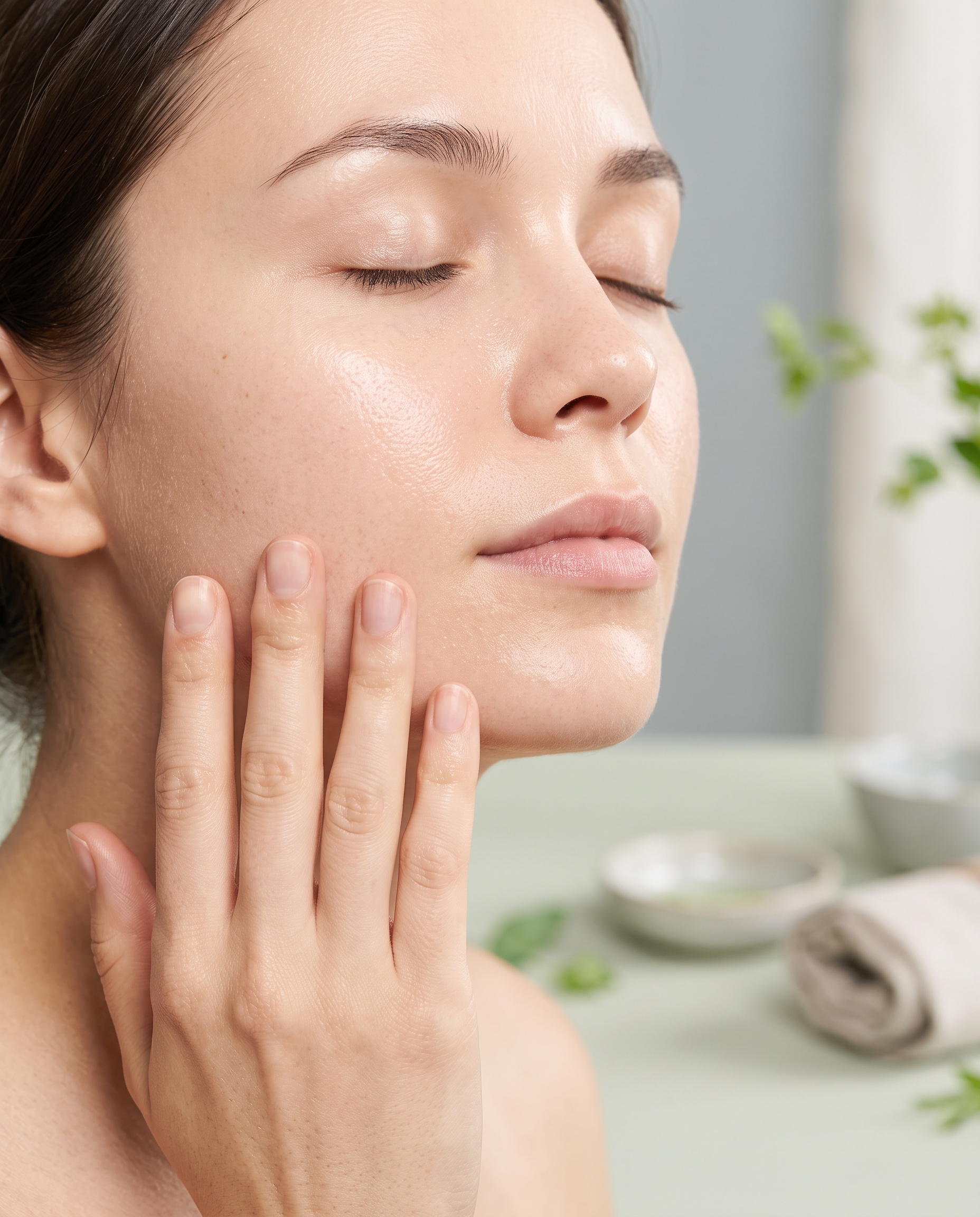 1. Dry skin prep