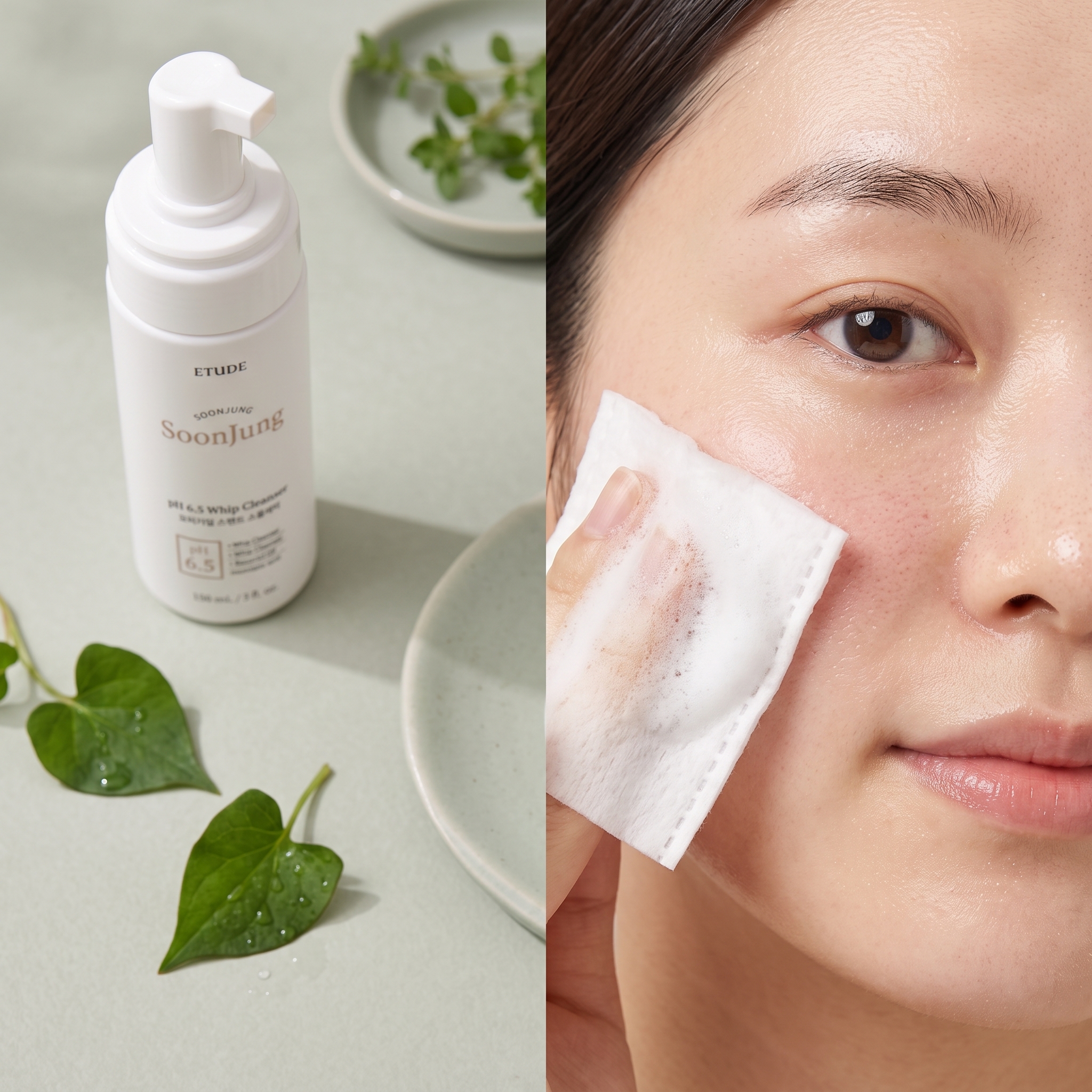Cotton-pad application