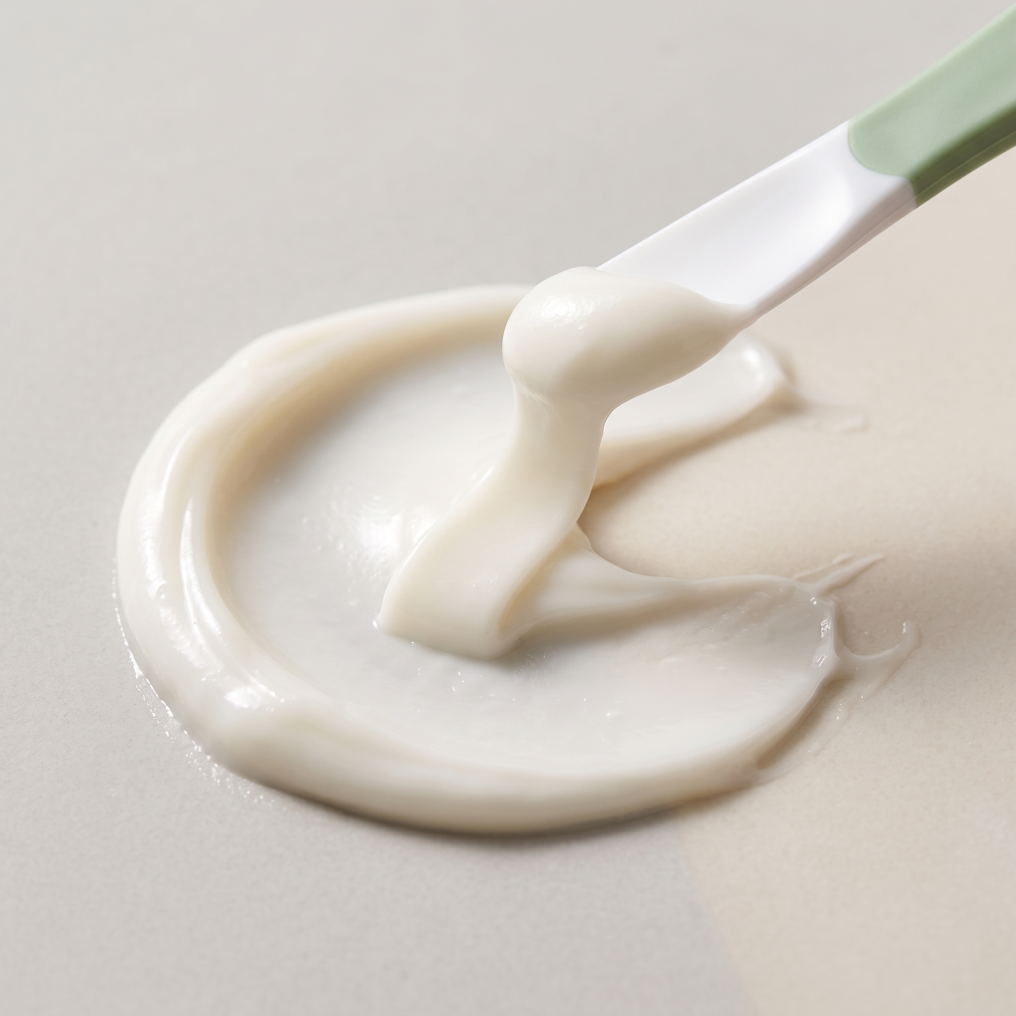 Cream texture swirl