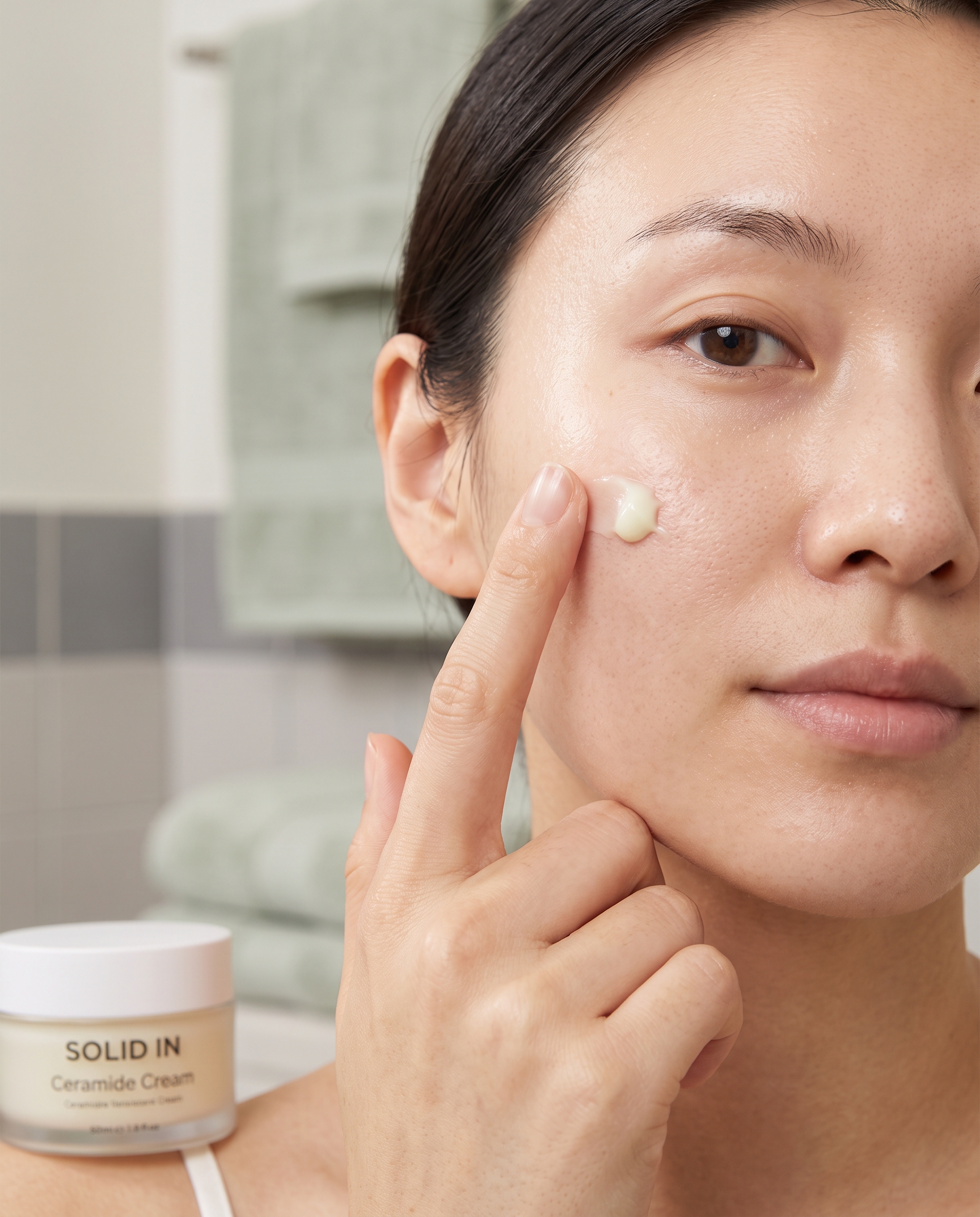 2. Apply cream