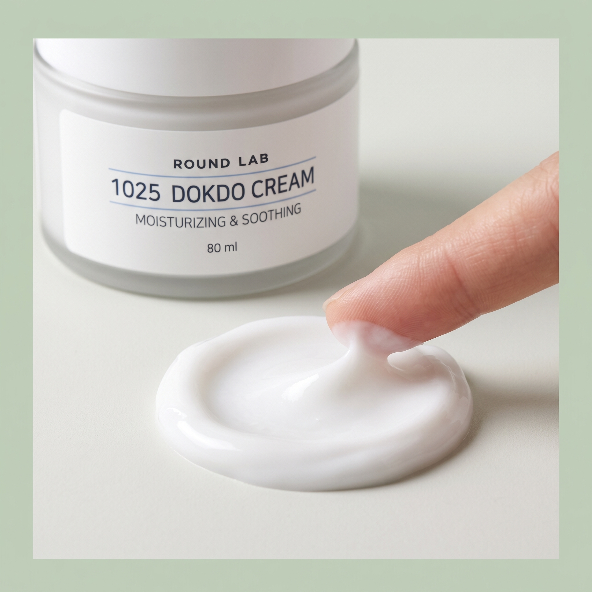Cream texture swirl