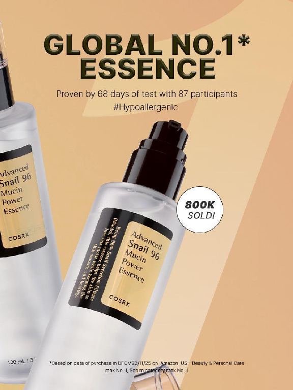 COSRX Advanced Snail 96 Mucin Power Essence 100ml — Korea pre-order photo 3