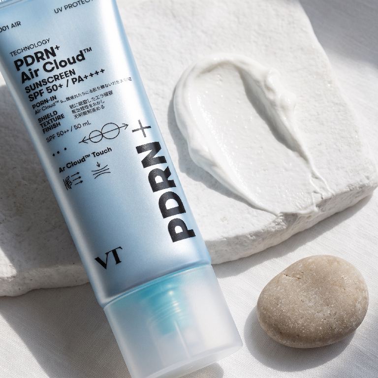 VT PDRN Air Cloud Sunscreen 50ml — Korea pre-order photo 2