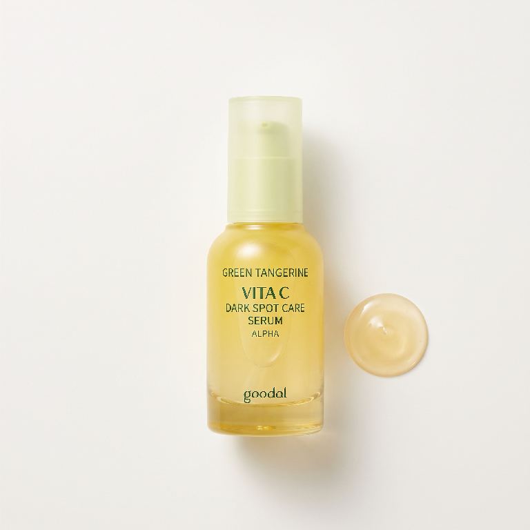 Goodal Green Tangerine Vita C Dark Spot Care Serum Alpha 50 ml set (+35 ml) — Korea pre-order photo 4