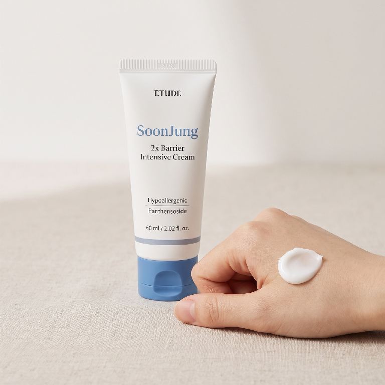 ETUDE SoonJung 2x Barrier Intensive Cream 60 ml — Korea pre-order photo 3