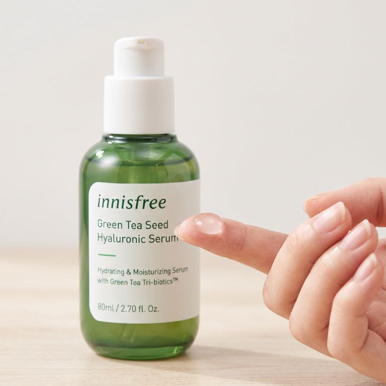 innisfree Green Tea Seed Hyaluronic Serum 80 ml — Korea pre-order photo 3