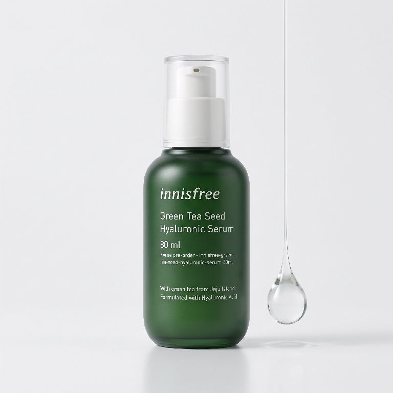 innisfree Green Tea Seed Hyaluronic Serum 80 ml — Korea pre-order photo 4