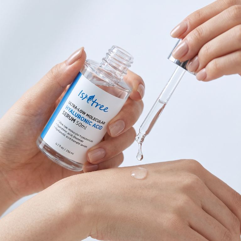 Isntree Ultra-Low Molecular Hyaluronic Acid Serum 50 ml — Korea pre-order photo 3