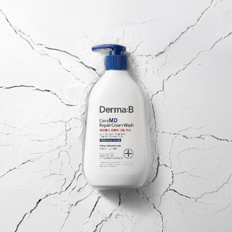 Derma:B Cera-MD Repair Cream Wash 400 ml — Korea pre-order photo 2