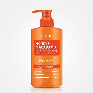 KUNDAL Honey & Macadamia Pure Body Wash 500 ml Ylang Ylang — Korea pre-order photo