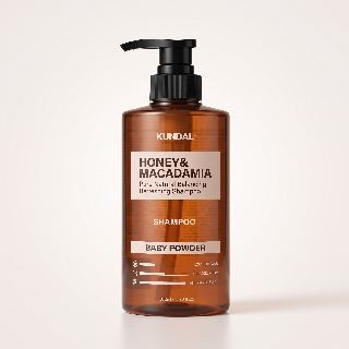 KUNDAL Honey & Macadamia Nature Shampoo 500 ml Baby Powder — Korea pre-order photo