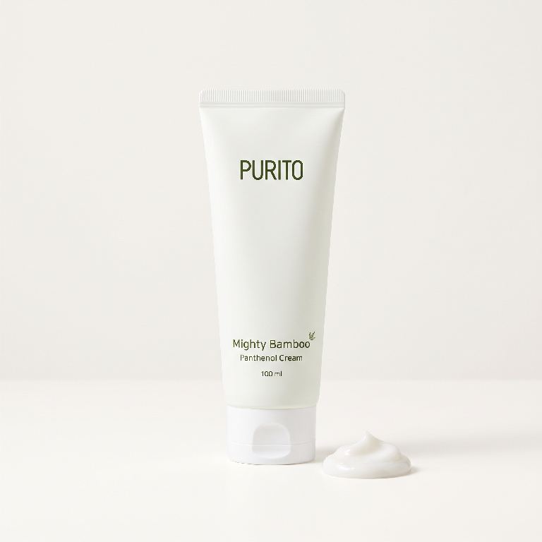 PURITO Mighty Bamboo Panthenol Cream 100 ml — Korea pre-order photo 4