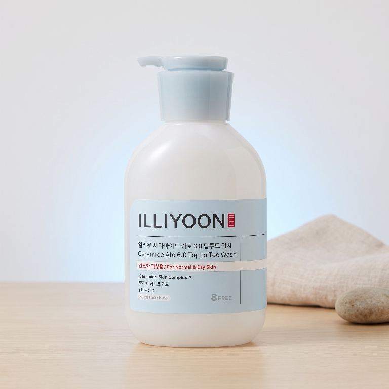 ILLIYOON Ceramide Ato 6.0 Top To Toe Wash 500 ml — Korea pre-order photo 3