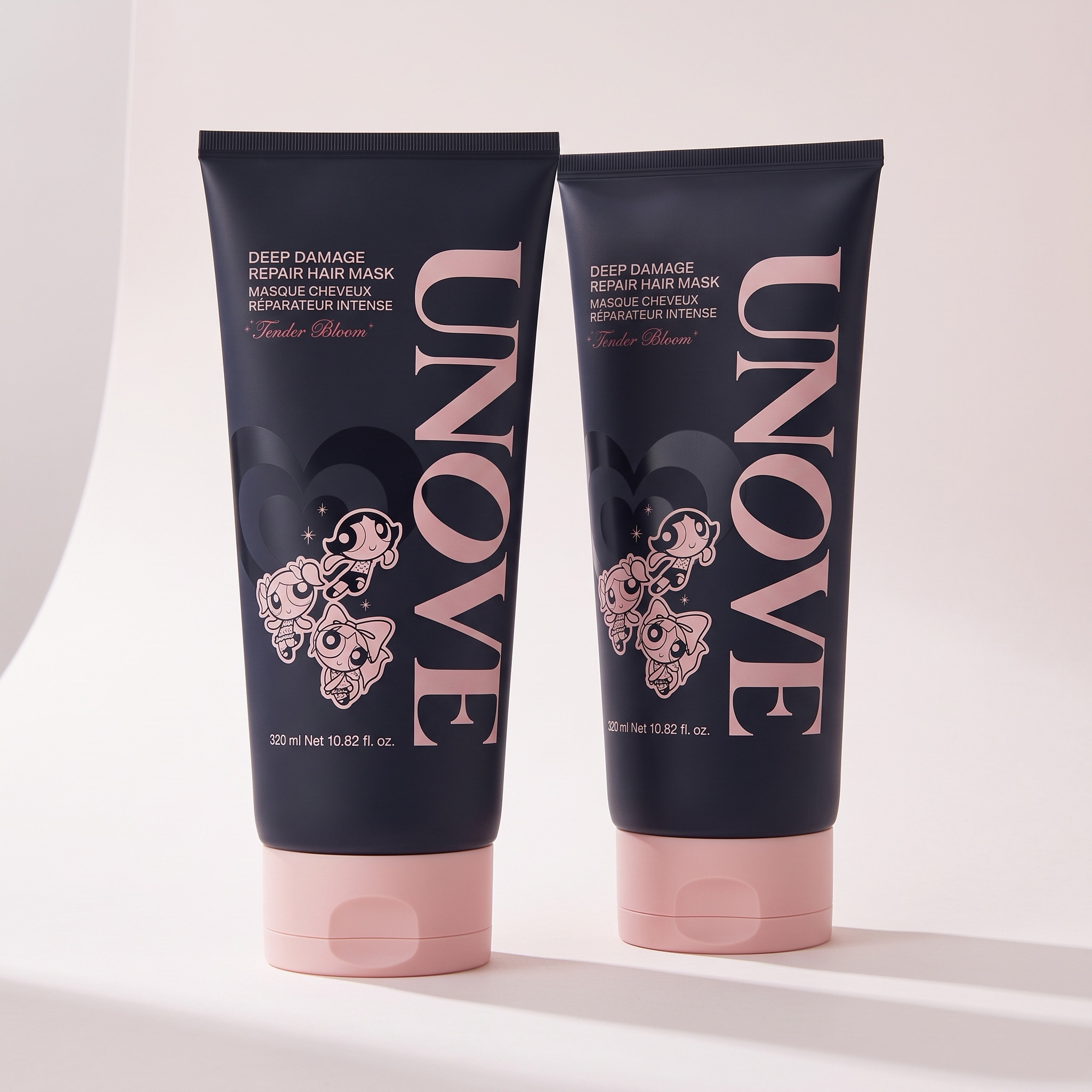 UNOVE Deep Damage Repair Hair Mask 320 ml x 2 Tender Bloom — Korea pre-order photo