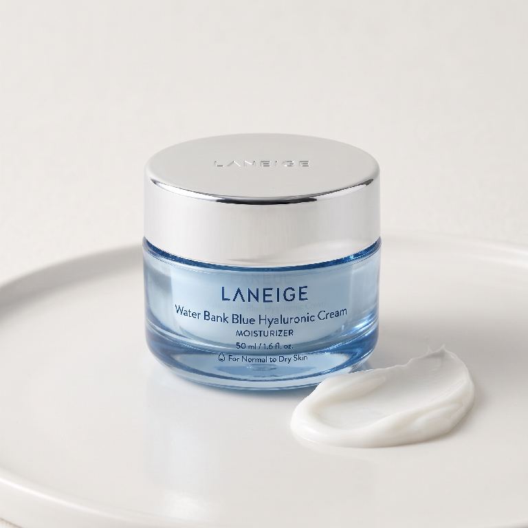 LANEIGE Water Bank Blue Hyaluronic Cream Moisturizer 50 ml — Korea pre-order photo 4