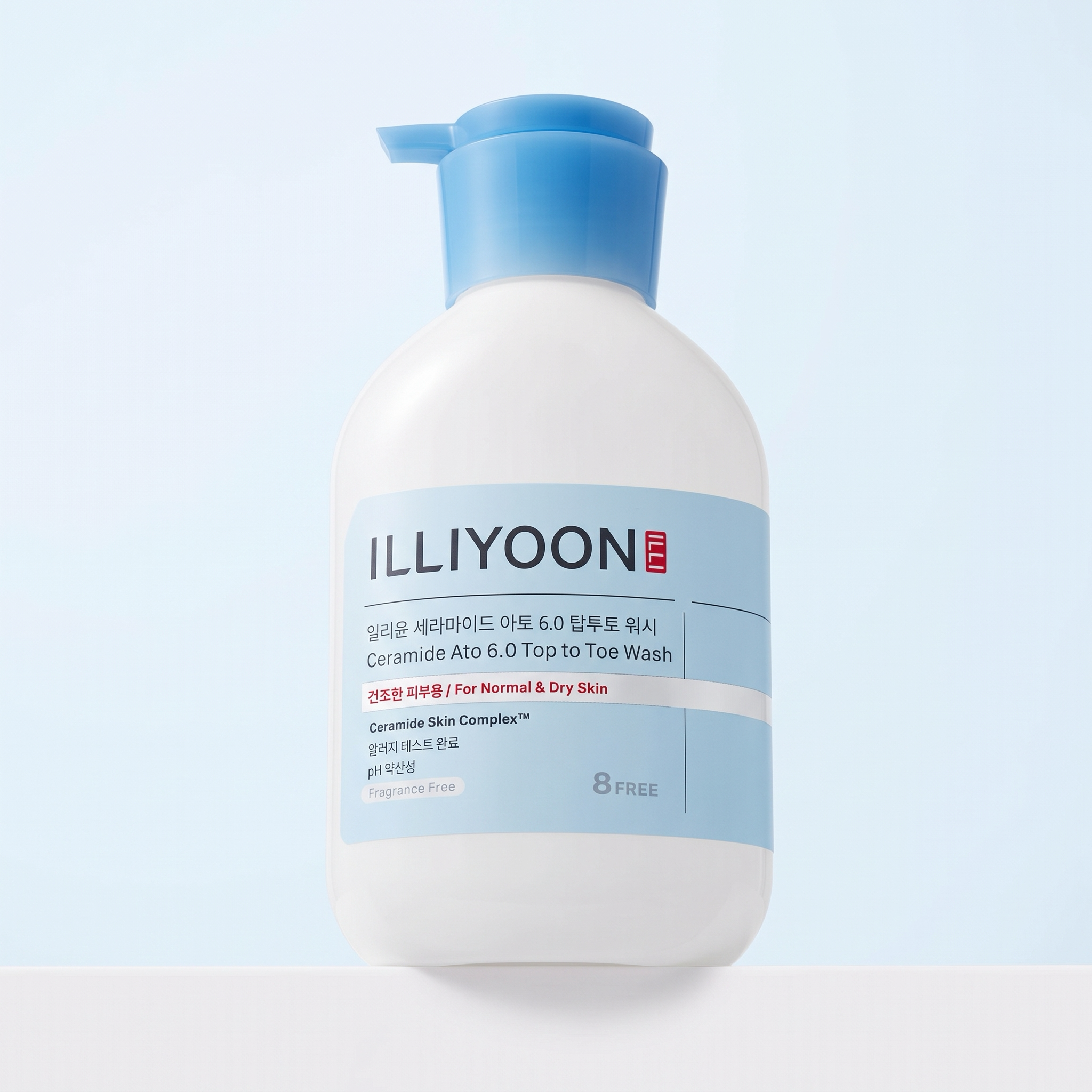 ILLIYOON Ceramide Ato 6.0 Top To Toe Wash 500 ml — Korea pre-order photo