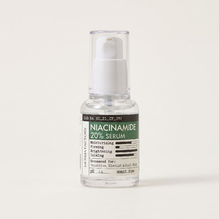 DERMA FACTORY Niacinamide 20% Serum 30 ml — Korea pre-order photo 4