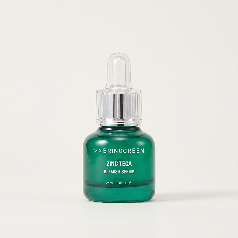 BRINGGREEN Zinc Teca Trouble Serum 25 ml + 25 ml refill — Korea pre-order photo 2