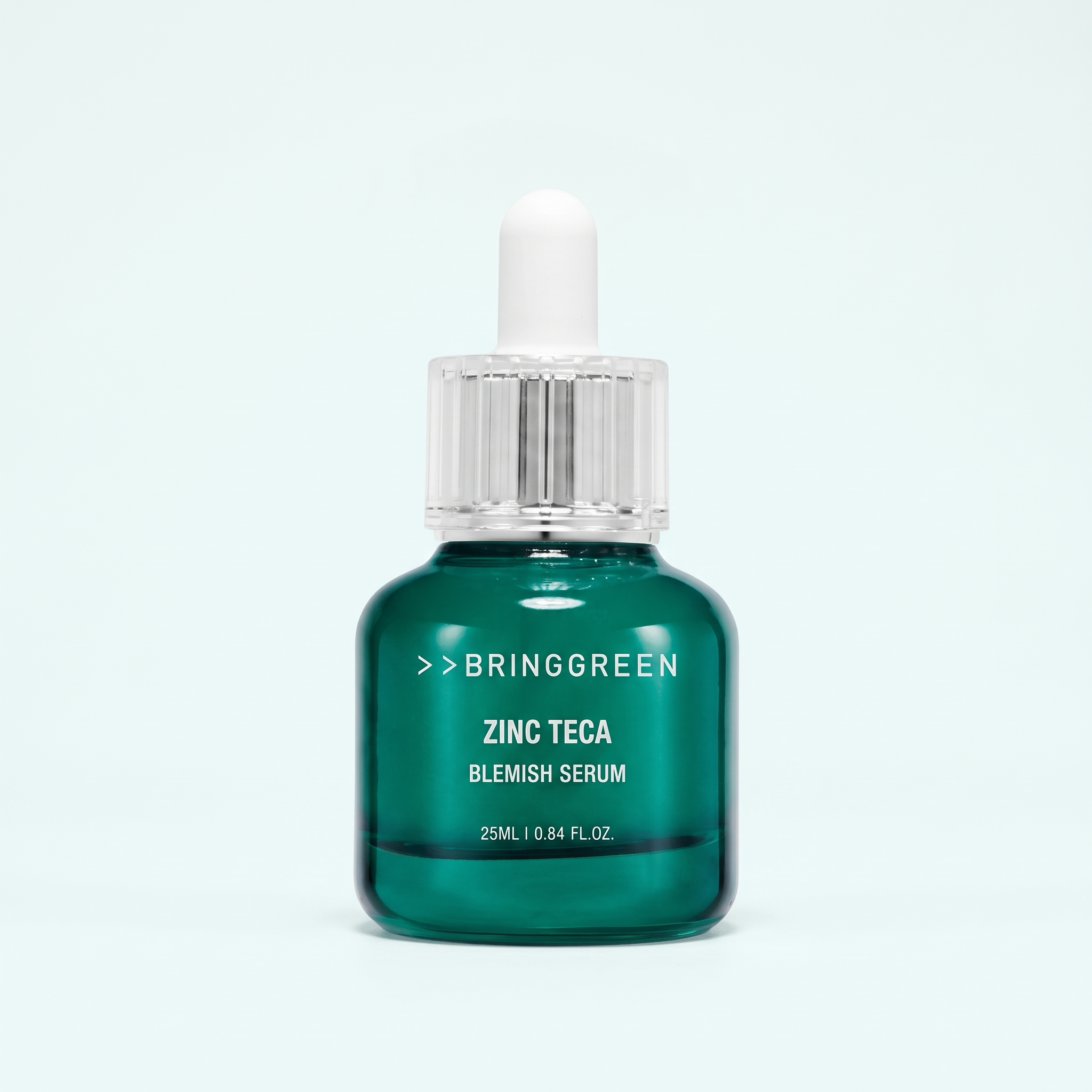 BRINGGREEN Zinc Teca Trouble Serum 25 ml + 25 ml refill — Korea pre-order photo