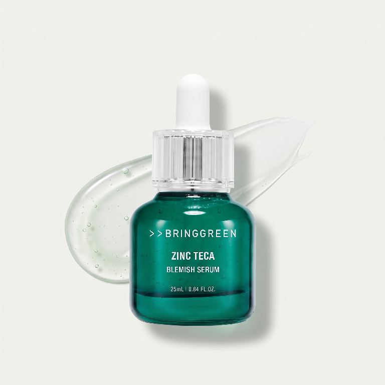 BRINGGREEN Zinc Teca Trouble Serum 25 ml + 25 ml refill — Korea pre-order photo 4