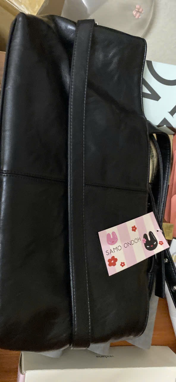 SAMO ONDOH Le Belt Bag M Baked Black — Korea pre-order photo 4