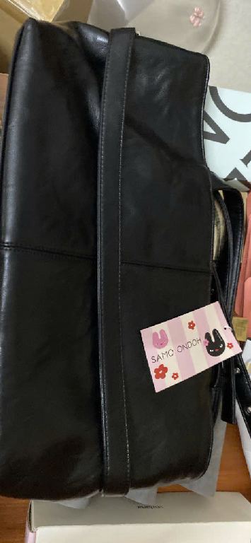 SAMO ONDOH Le Belt Bag M Baked Black — Korea pre-order photo 4