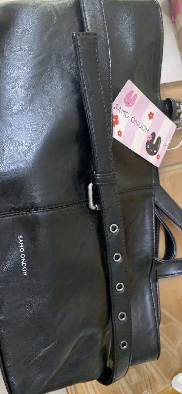 SAMO ONDOH Le Belt Bag M Baked Black — Korea pre-order photo 3